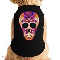Dia de Muertos Mexican Skull Doggie Tank thumb 0