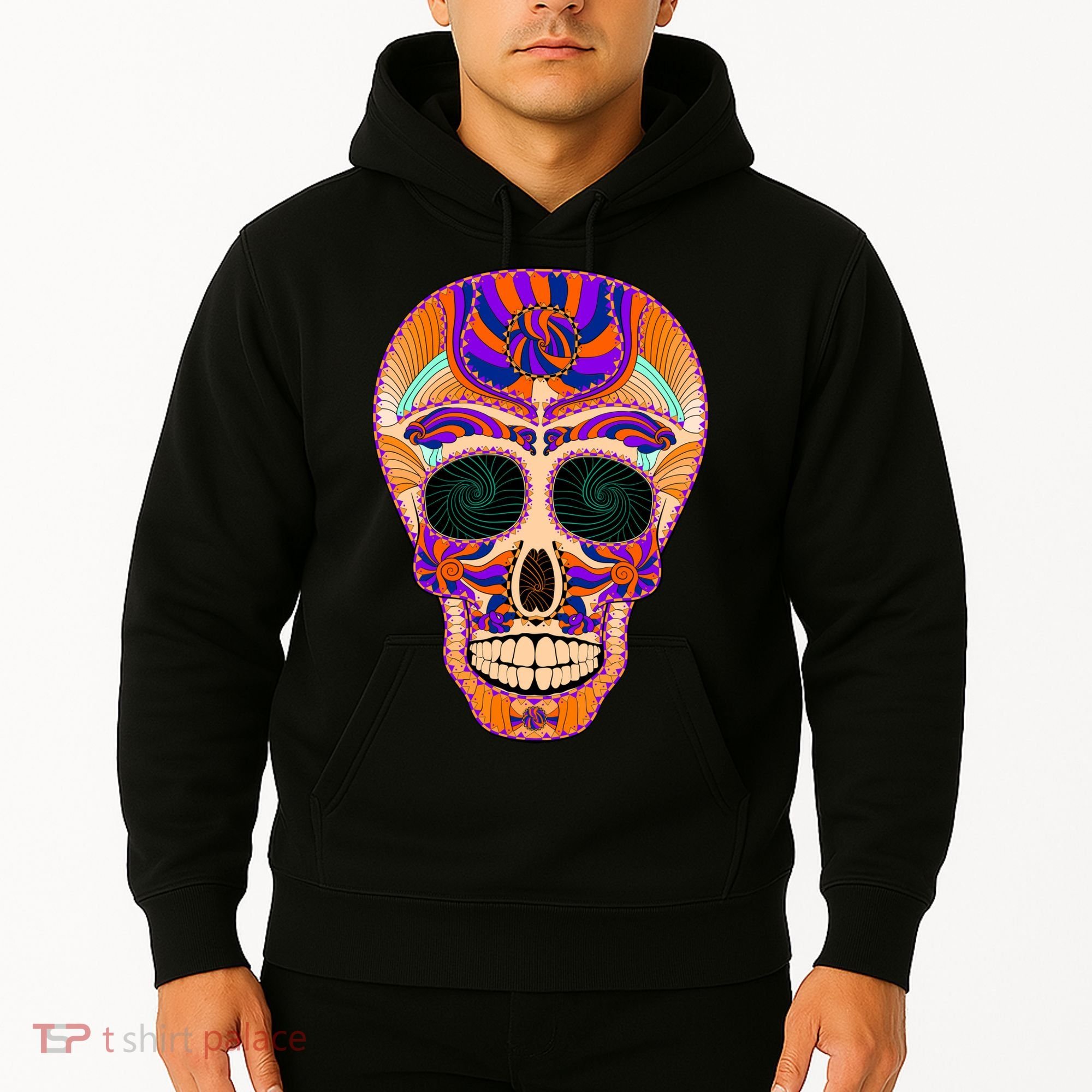 Dia de Muertos Mexican Skull Hoodie