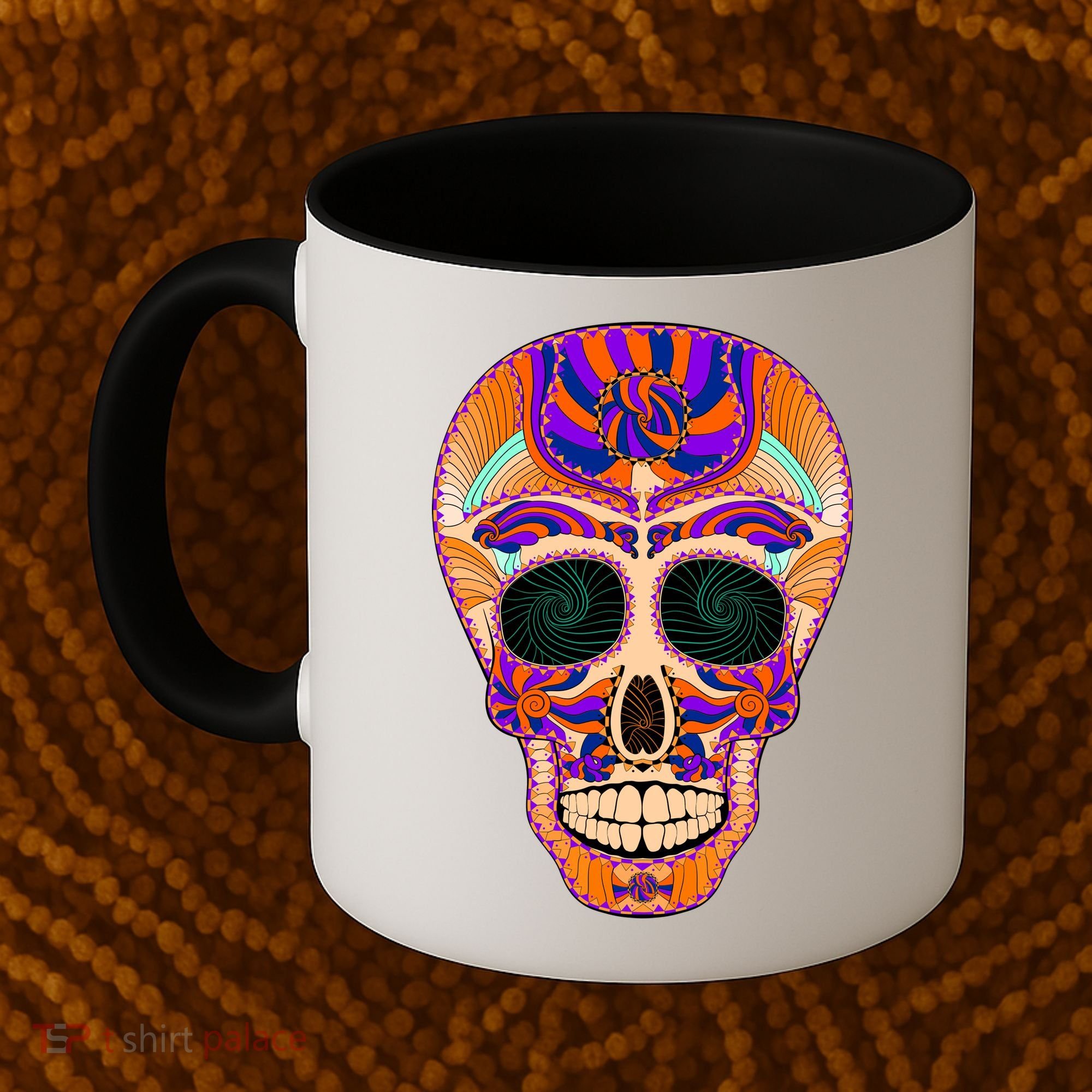 Dia de Muertos Mexican Skull Coffee Mug
