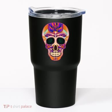Dia de Muertos Mexican Skull Tumbler