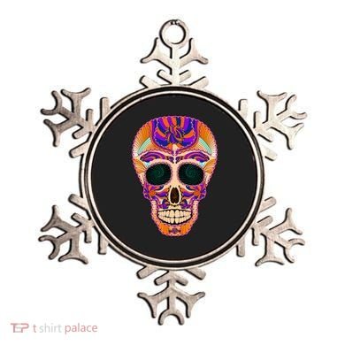 Dia de Muertos Mexican Skull Ornament