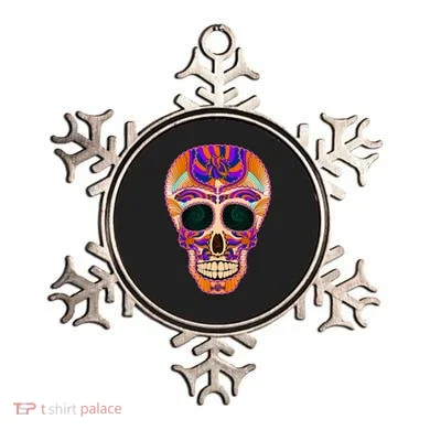Dia de Muertos Mexican Skull Ornament