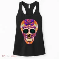 Dia de Muertos Mexican Skull Women's Tank Top thumb 0