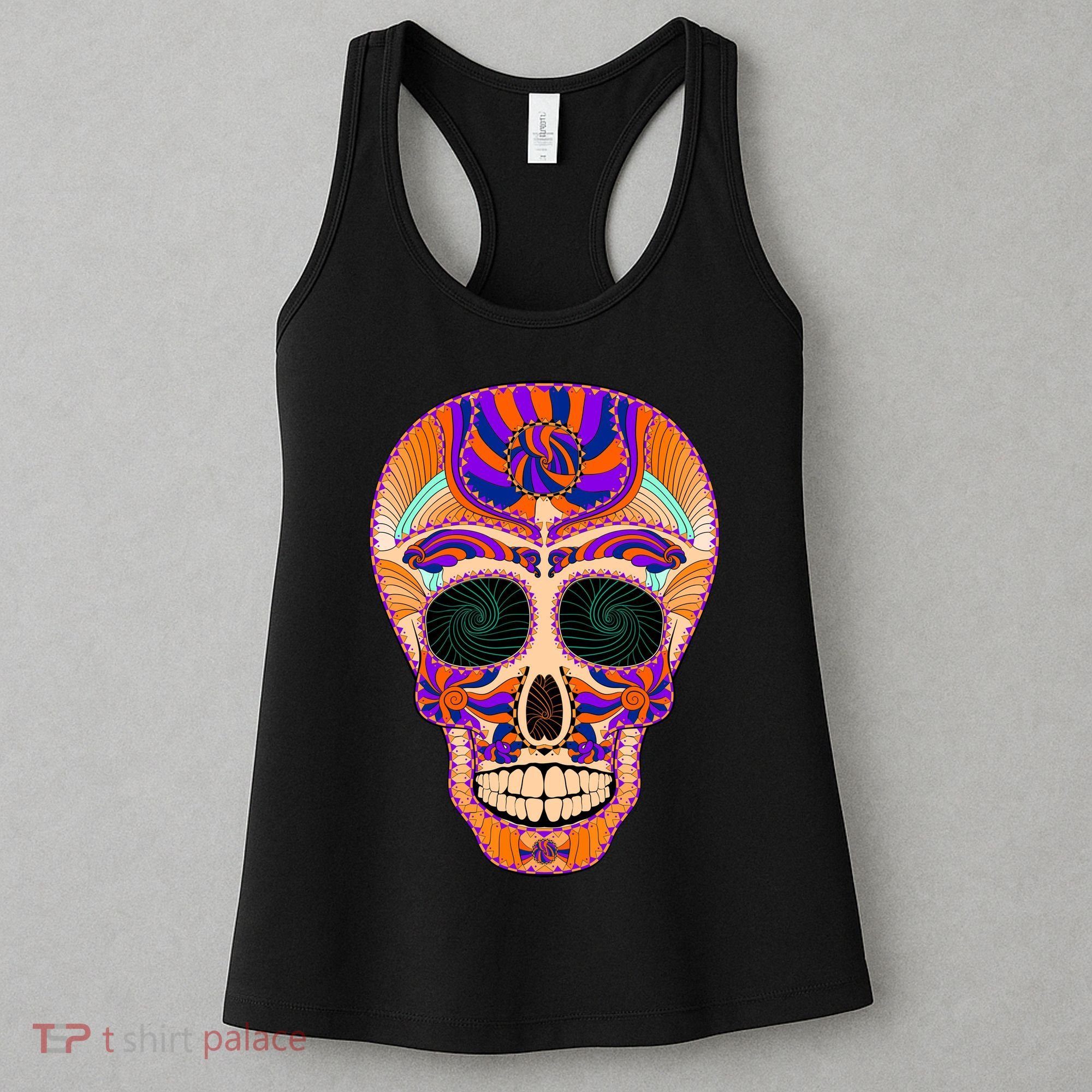 Dia de Muertos Mexican Skull Women's Tank Top