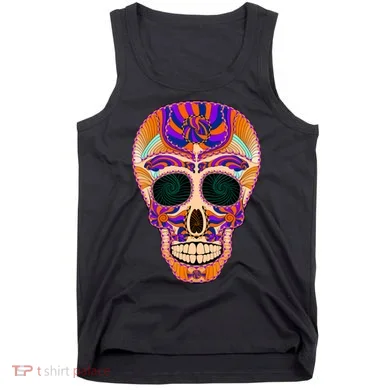 Dia de Muertos Mexican Skull Tank Top
