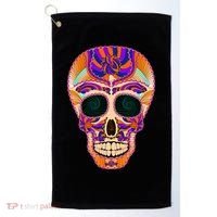 Dia de Muertos Mexican Skull Golf Towel thumb 0