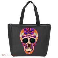 Dia de Muertos Mexican Skull Tote Bag thumb 0