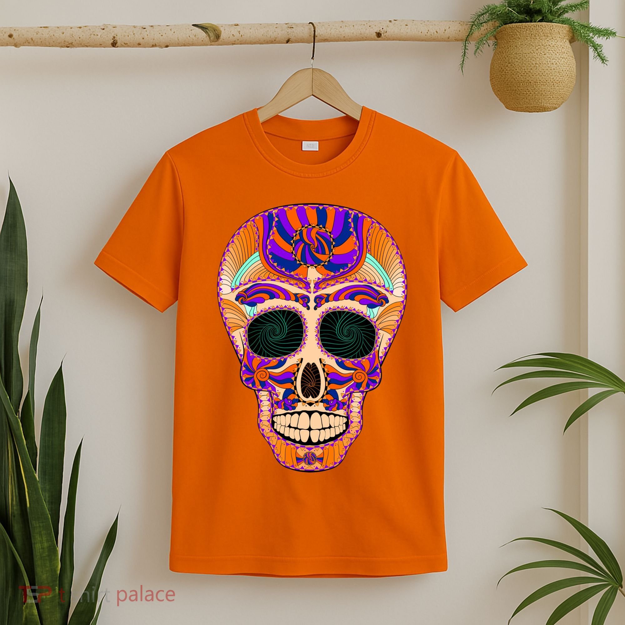 Dia de Muertos Mexican Skull T-Shirt