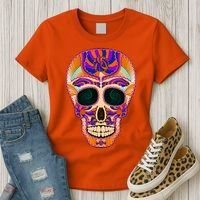 Dia de Muertos Mexican Skull Women's T-Shirt thumb 3