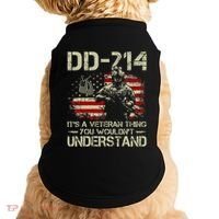 Dd214 ItS A Veteran Thing You WouldnT Understand Dd214 Doggie Tank thumb 0