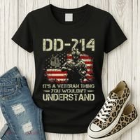 Dd214 ItS A Veteran Thing You WouldnT Understand Dd214 Women's T-Shirt thumb 3