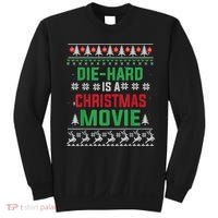 Diehard Is A Christmas Movie Funny Ugly Christmas Sweatshirt thumb 0