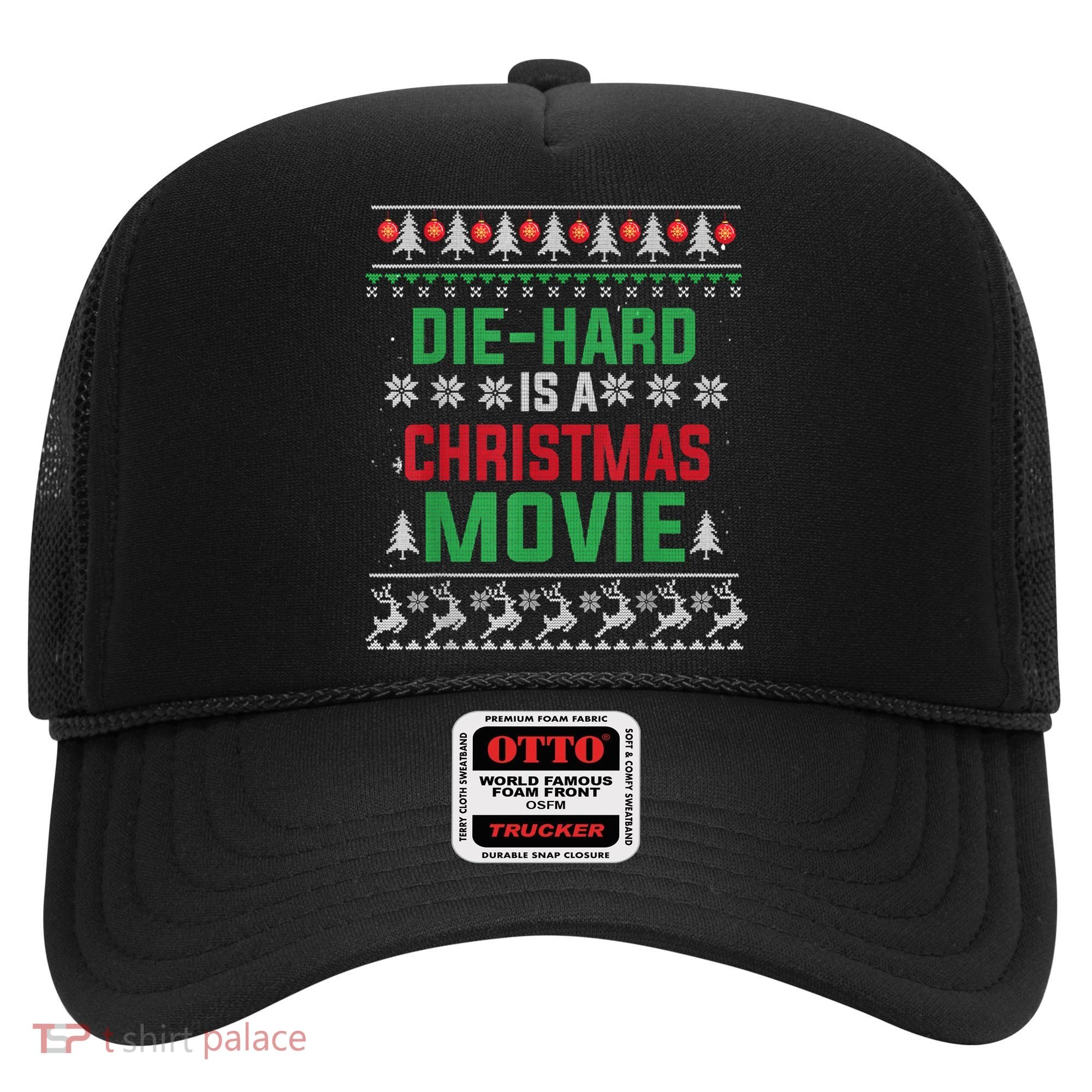 Diehard Is A Christmas Movie Funny Ugly Christmas Hat
