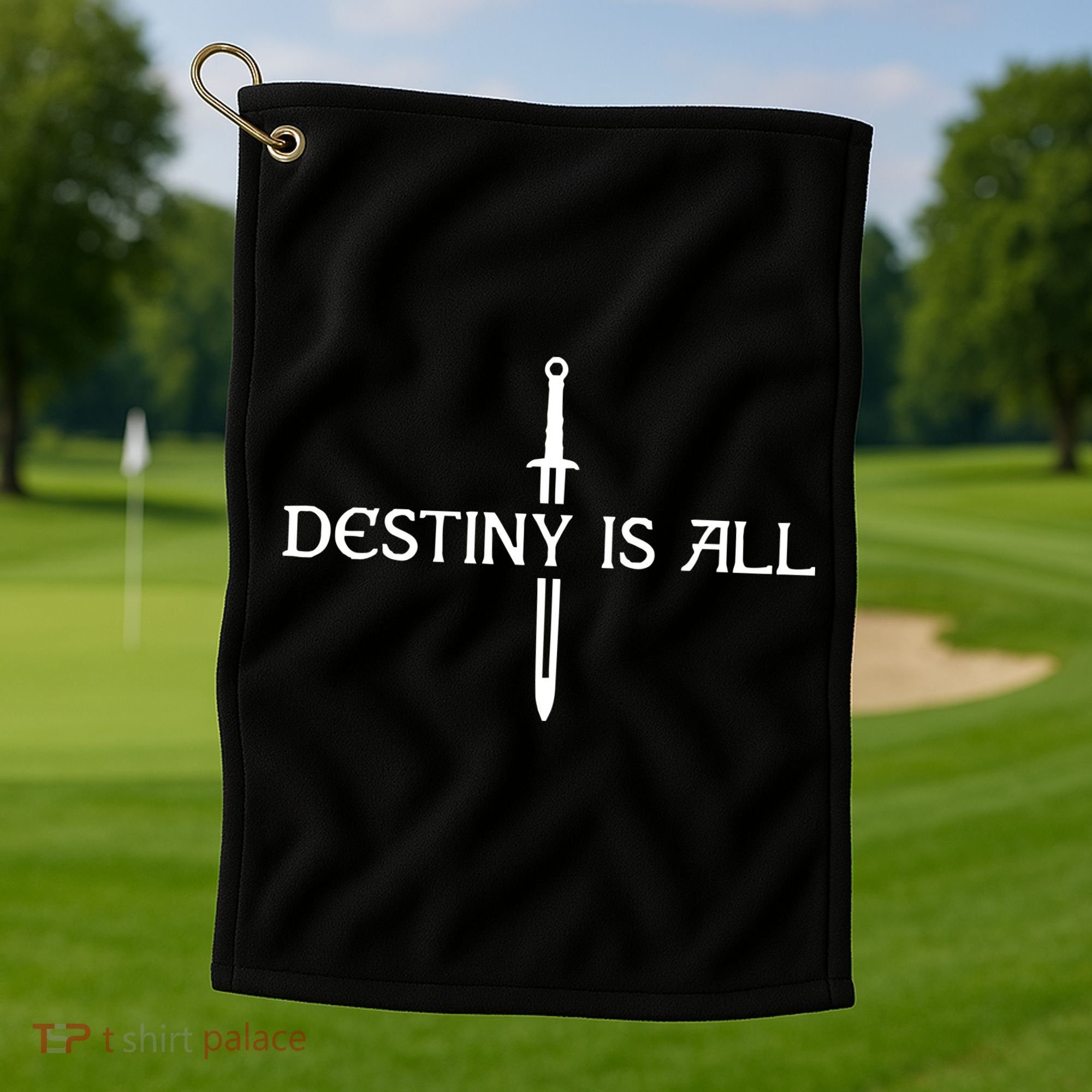 Destiny Is All Golf Towel