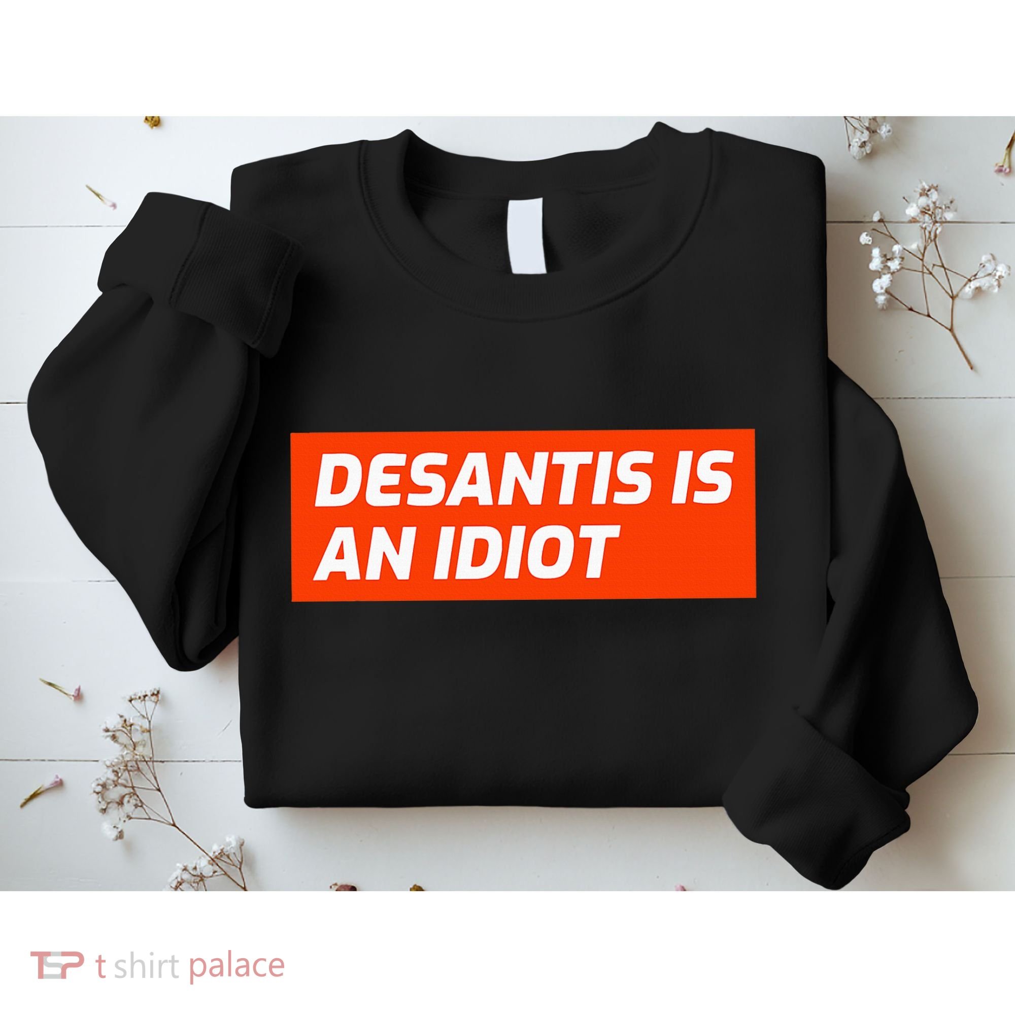 Desantis Is An Idiot Desantis Is A Moron Florida Sweatshirt