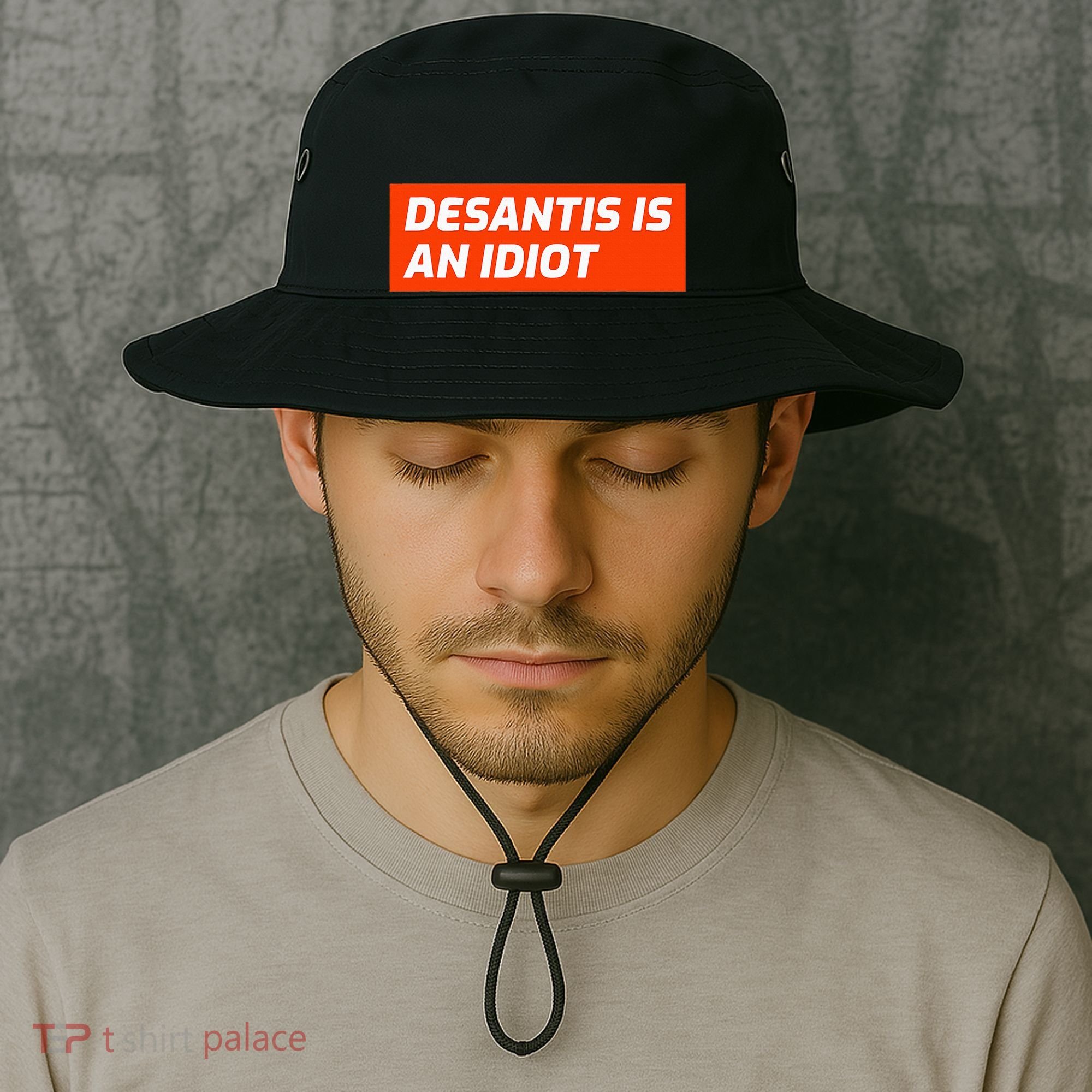 Desantis Is An Idiot Desantis Is A Moron Florida Bucket Hat