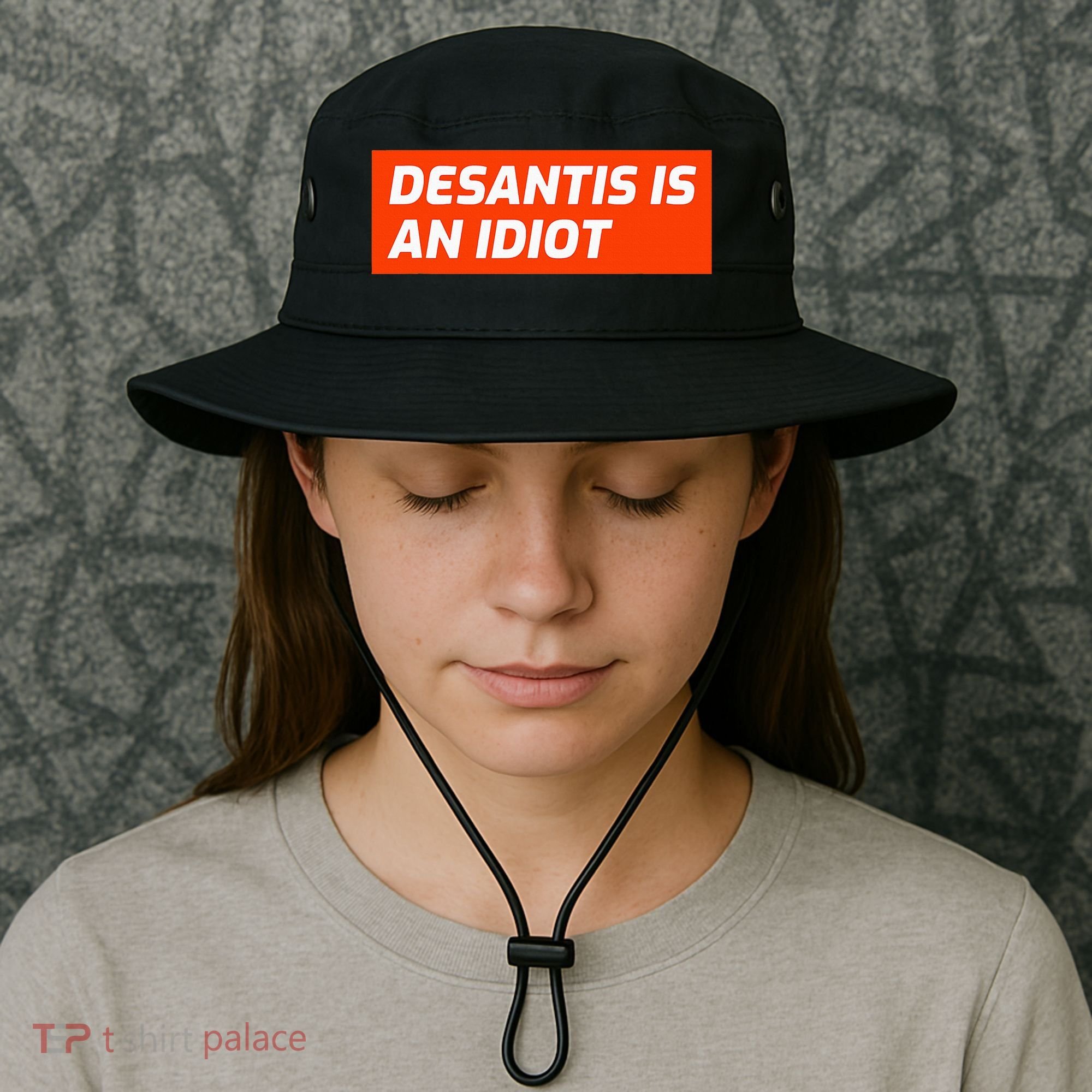 Desantis Is An Idiot Desantis Is A Moron Florida Bucket Hat