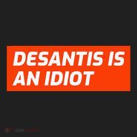 Desantis Is An Idiot Desantis Is A Moron Florida Golf Towel thumb 3
