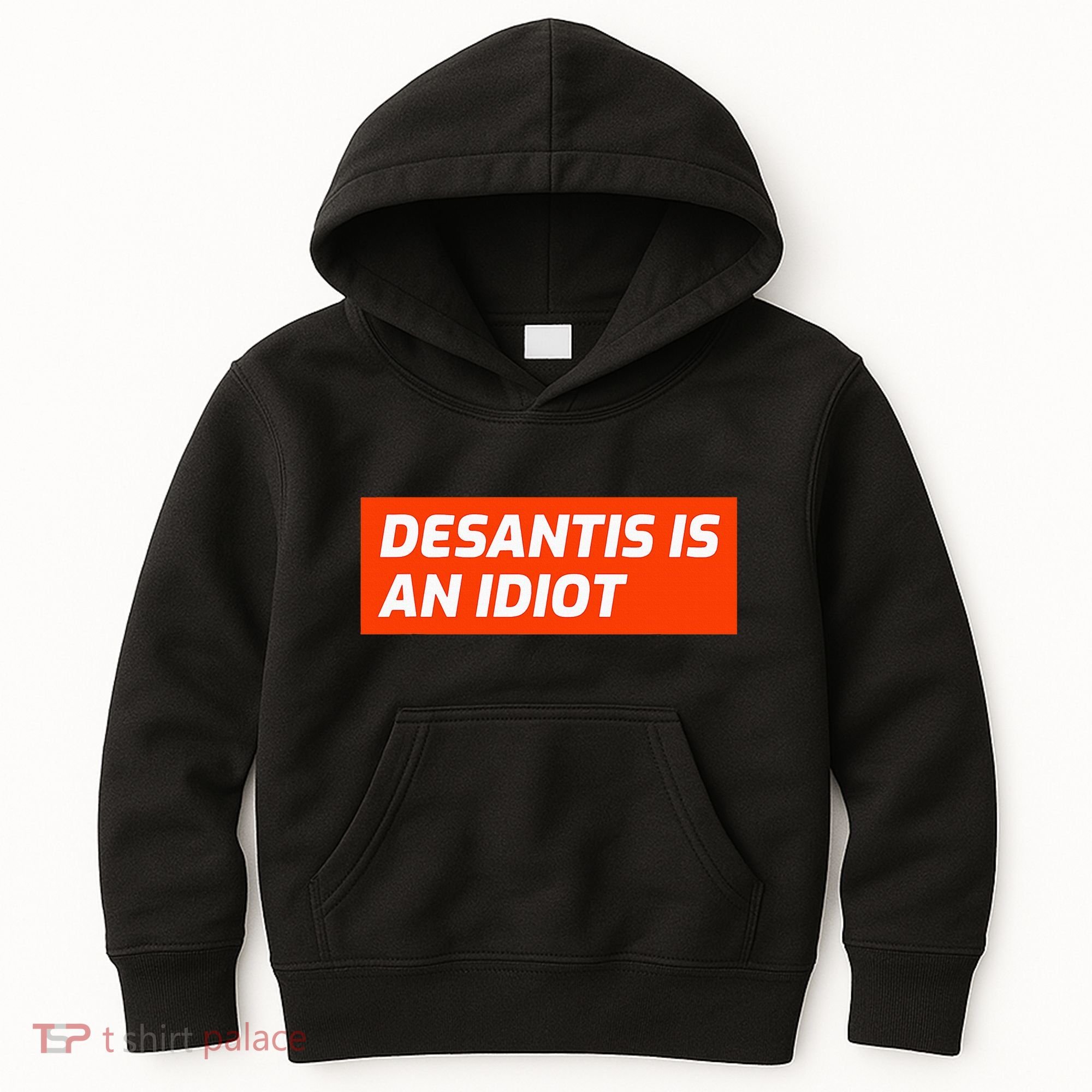 Desantis Is An Idiot Desantis Is A Moron Florida Kids Hoodie