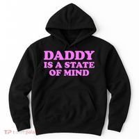 Daddy Is A State Of Mind Apparel Hoodie thumb 0