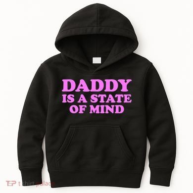 Daddy Is A State Of Mind Apparel Kids Hoodie