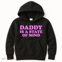 Daddy Is A State Of Mind Apparel Kids Hoodie thumb 0