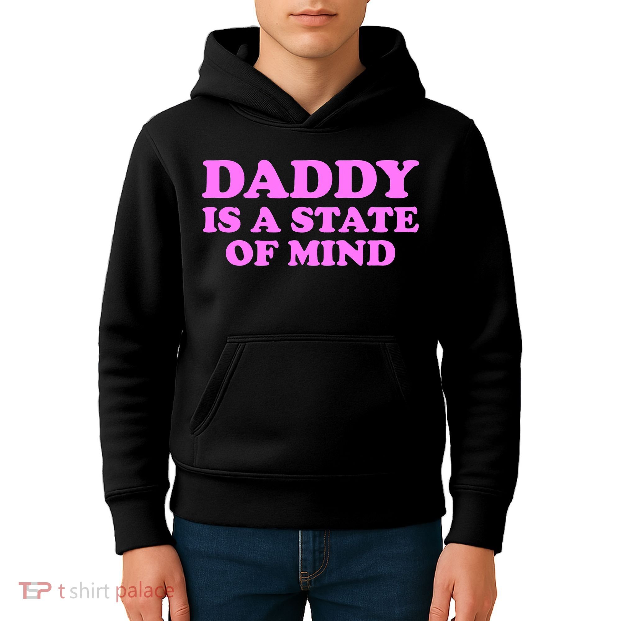 Daddy Is A State Of Mind Apparel Kids Hoodie