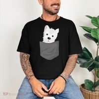 Dog In A Pocket Cute Westie Terrier Lover Puppy Comfort Colors T-Shirt thumb 3