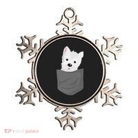 Dog In A Pocket Cute Westie Terrier Lover Puppy Ornament thumb 0