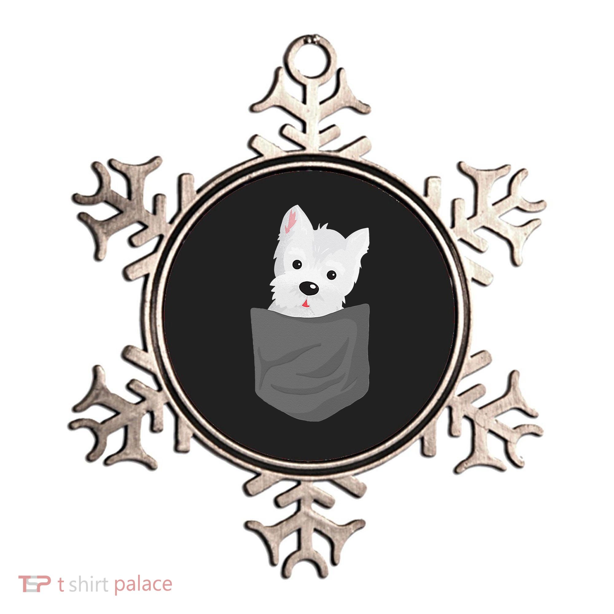 Dog In A Pocket Cute Westie Terrier Lover Puppy Ornament