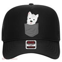Dog In A Pocket Cute Westie Terrier Lover Puppy Hat thumb 0