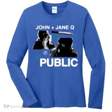Dinner In America Present John And Jane Q Side B Women's Long Sleeve Shirt