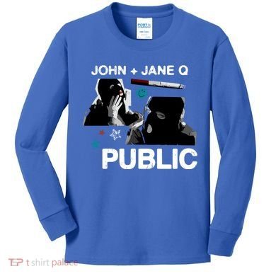 Dinner In America Present John And Jane Q Side B Kids Long Sleeve Shirt