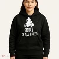 Dirt Is All I Need ATV Off Roading 4Wheeler Quad Biker Hoodie thumb 5