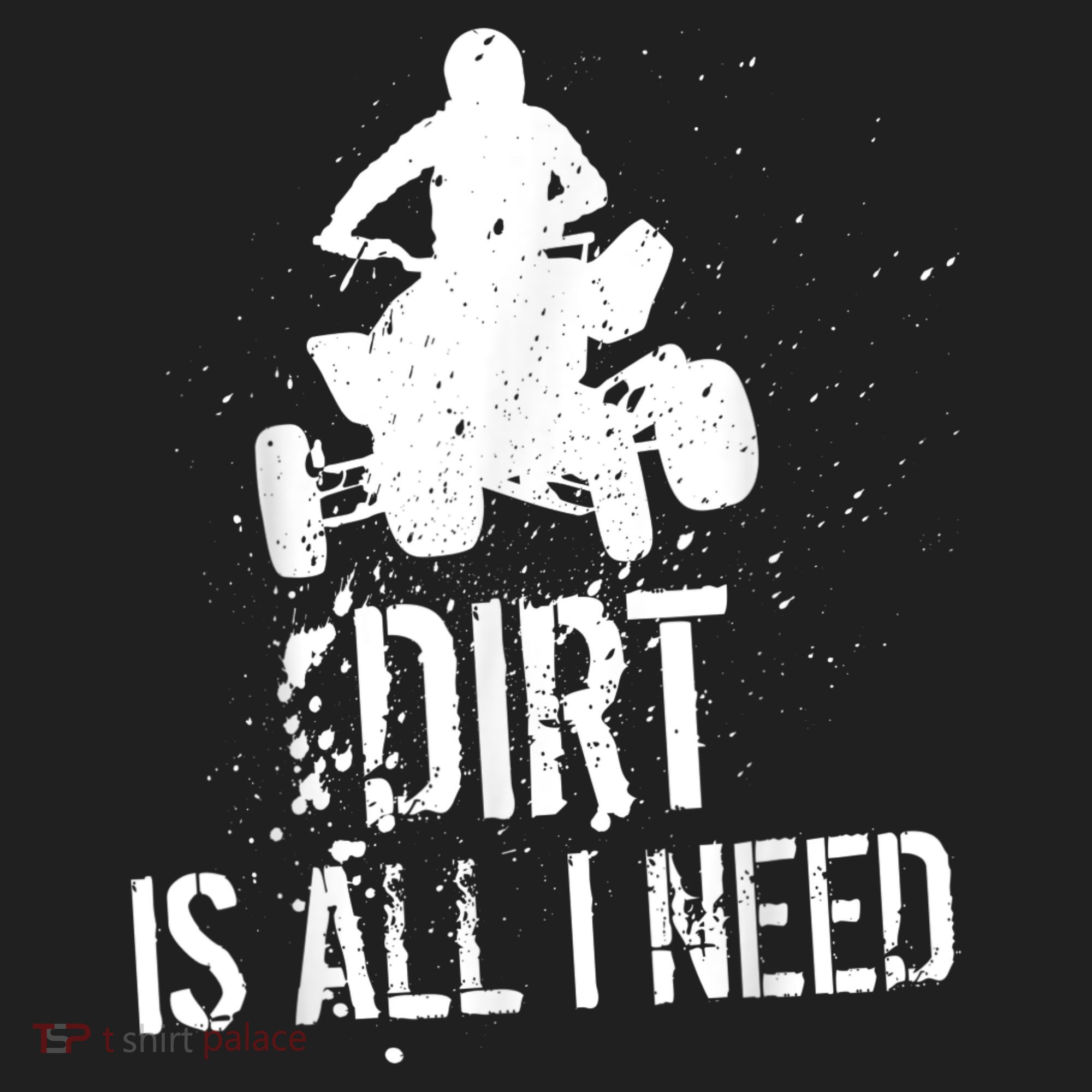 Dirt Is All I Need ATV Off Roading 4Wheeler Quad Biker Beanie