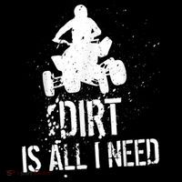 Dirt Is All I Need ATV Off Roading 4Wheeler Quad Biker Women's Hoodie thumb 2