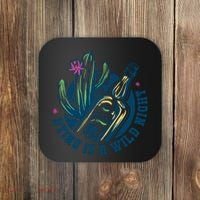 Dying Is A Wild Night Tequila Coaster thumb 0