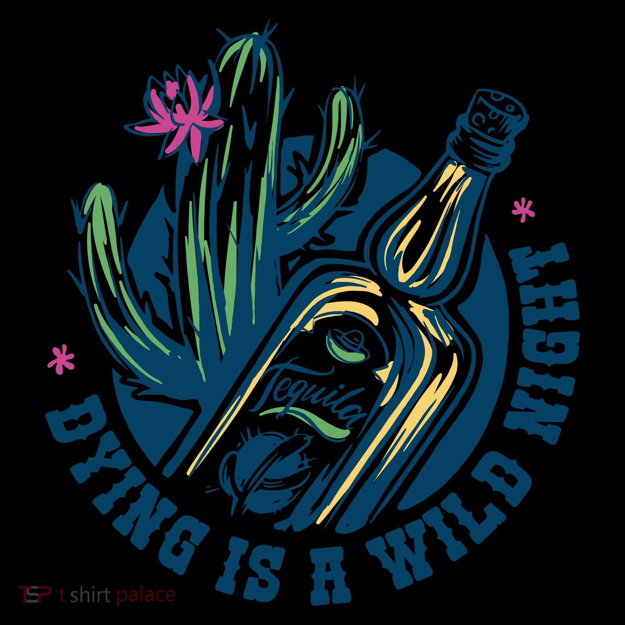 Dying Is A Wild Night Tequila Toddler Hoodie