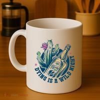 Dying Is A Wild Night Tequila Coffee Mug thumb 4