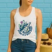 Dying Is A Wild Night Tequila Women's Tank Top thumb 2