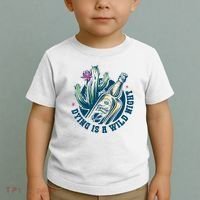 Dying Is A Wild Night Tequila Toddler T-Shirt thumb 2
