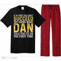 Dan If At First You DonT Succeed Dan Birthday Dan Pajama Set thumb 0