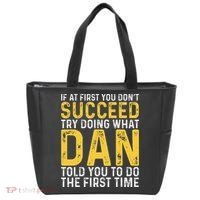 Dan If At First You DonT Succeed Dan Birthday Dan Tote Bag thumb 0