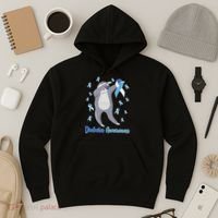 Diabetes Awareness Dabbing Sloth Hoodie thumb 3