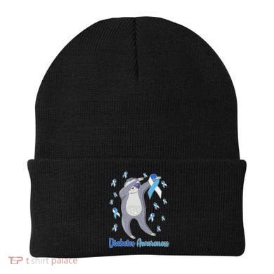 Diabetes Awareness Dabbing Sloth Beanie