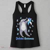 Diabetes Awareness Dabbing Sloth Women's Tank Top thumb 3