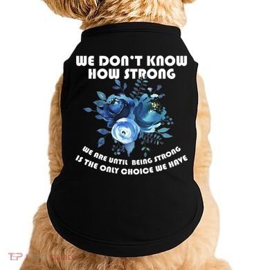 Diabetes Awareness Florial Doggie Tank