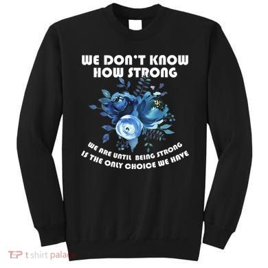 Diabetes Awareness Florial Sweatshirt