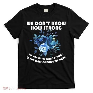 Diabetes Awareness Florial T-Shirt