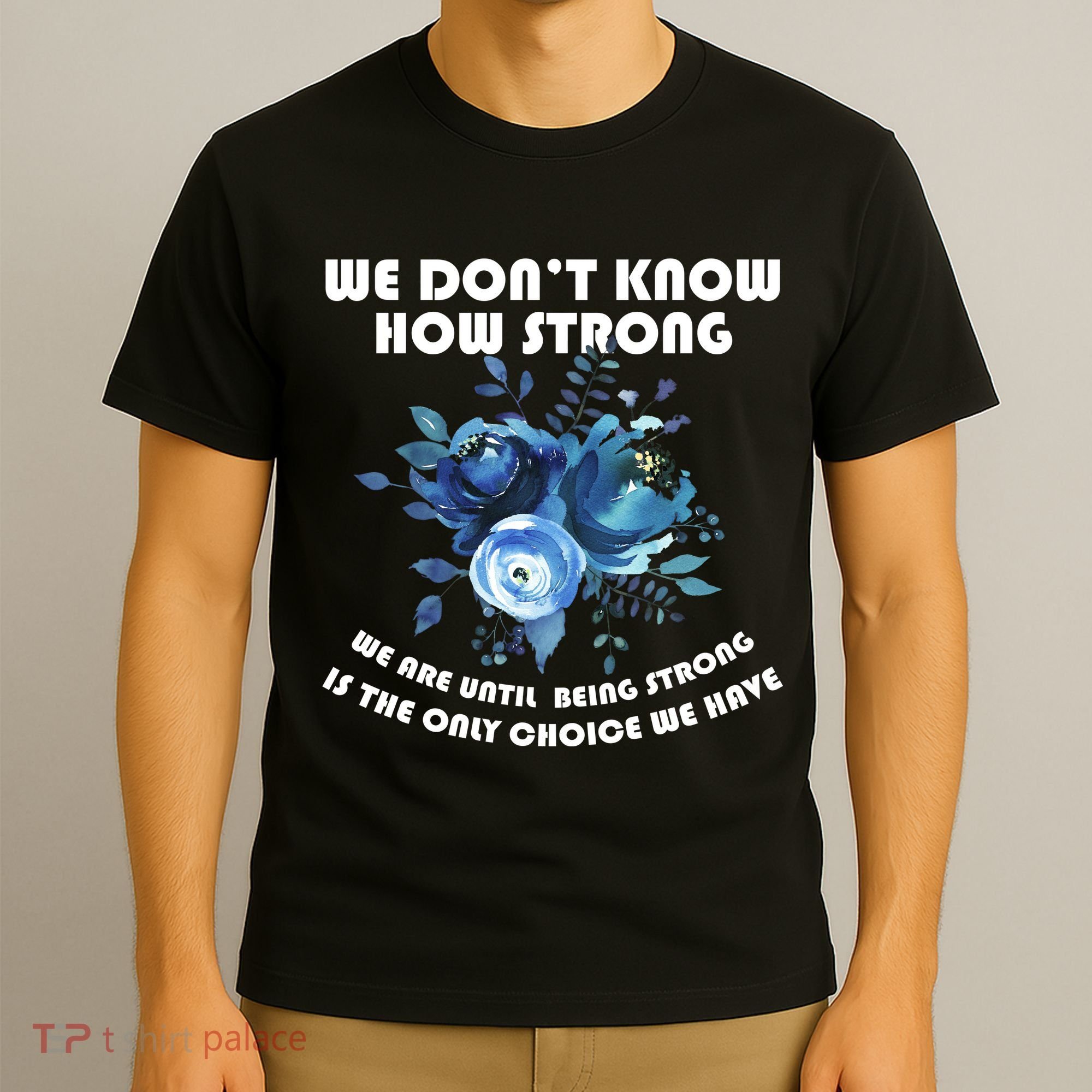 Diabetes Awareness Florial T-Shirt